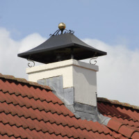 schoorsteenkappen en hekwerken